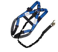 ZWTPGKRD High Ergonomic Comfort Shock Absorbing Full Body Fall Protective Harness for Rapid Deployment in Emergencies Double Hook