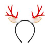 ZWTPGKRD Holiday Spirits Reindeer Antlers Headbands Holiday Accessory White Reindeer Antlers Headband For Costume Dresses Up Christmas Dresses Up Accessory