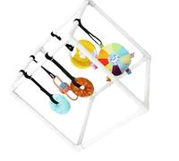 ZWTPGKRD Interactive Canine Play Structure with PVC Frame for Indoor Outdoor Fun Exercise House Dog Playarea Set