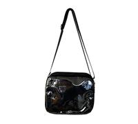 ZWTPGKRD Japanese School Girl Crossbody Bag Student Anime Book Transparent Shoulder Handbag Messenger For Women Shoulder Handbag