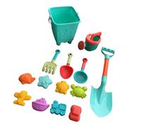 ZWTPGKRD Kids Sand Toy 14/16PCS With Castles Building Kits With Beach Bucket Watering Can Shovel Rakes And Sea Animal Molds Kids Sand Toy Set