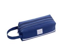 ZWTPGKRD Large Capacity Pencil Case Travel Pen Bag Canvas Pouches Travel Makeup Pouches for Student Women School Portable Bag