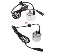 ZWTPGKRD Maker Fogger Water Fountain Pond Fog Machine Atomizer Air Humidifier With Red LED Light For Office Home Aquarium