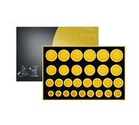 ZWTPGKRD Professional Watch Kits 29Pcs/Set High Strength Case Press Dies for Glass Installation Maintenance Watch Case Press Tool Set