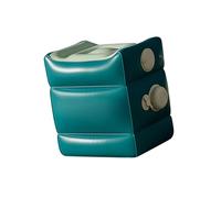 ZWTPGKRD Quick Inflate PVC with Waterproof Face for Wilderness Expeditions and Indoor Comfort Impermeable Inflatable Leg Height Pillow