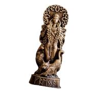 ZWTPGKRD Resins Vikinges Mythology Miniature Figurines Norses God Statue Table Centrepieces Thors/Loki/Freyja Decorative Statue Centrepieces Table Decors