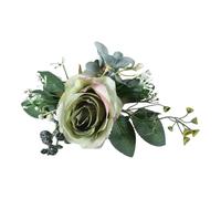 ZWTPGKRD Romance Rose Curtain Tiebacks Clips 4Pcs Decorative Artificial Flower Drapery Holdbacks Accessories for Home Decors Rose Flower Curtain Buckle