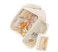 ZWTPGKRD Simple Pencil Case Large Capacity Pen Bag Aesthetic for Teenagers Artists Large Capacity Aesthetic Box Simple