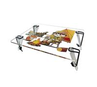 ZWTPGKRD Small Foldable Outdoor Waterproofs Beach Table Acrylic Texture Suitable for Outdoor Camping and Picnics Travel Use Multipurpose Picnics Desk Foldable