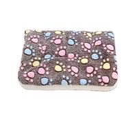 ZWTPGKRD Soft Flannel Rest Cushion For Puppy/Kitten Mat Plush Pet For Cushion With Cute Pattern Plush Pad