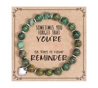 ZWTPGKRD Stone Accent Heart Alloy Construction Wrist Chain Comfortable Bangle for Long Term Wear Day to Night Her Heart Jewelry