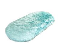 ZWTPGKRD Super Soft Oval Area Rug Faux Wool Shaggy Kids For Play Mat Baby Nursery Warm Floor Carpet Runner Chair Cover For Living Room Bedroom Seat Cushion For Car For Back Pain