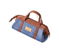 ZWTPGKRD Top Handle Canvas Pencil Large Size Zippered Storage for Adult Home School Retro Canvas Pencil Case