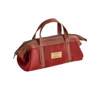 ZWTPGKRD Top Handle Canvas Pencil Large Size Zippered Storage for Adult Home School Retro Canvas Pencil Case