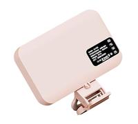 ZWTPGKRD Transportable Selfportrait Light with 60 Highlight LEDs 3 Color Temperatures Modifiable Grip Not Slip Plan for Smartphone Panel Thin Phone Clip Light Travel