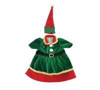 ZWTPGKRD Unique Men's Christmas Wine Bottle Outfit Cloth Cover Adds Cheer to Any Occasion Party Supply Christmas Cover