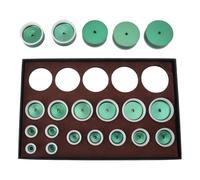 ZWTPGKRD Watch Back Case Press Tool Set Wristwatch Covers Closers Hand for Maintenances Professionals Antislip Repair Dies