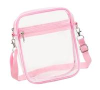 ZWTPGKRD Womens Small Concert Bag Clear Crossbody Trend Festival PVC Shoulder Beach Girls Trend Messengers Women Concert Clear Shoulder Crossbody Stadium Approve Storage