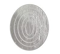 ZWTPGKRD Wood Grain Oval Nesting Frame Metal Cutting Dies Stencil Scrapbooking Embossing Die Cuts Paper Card Album Template