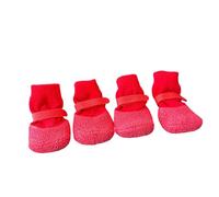 ZWWAAZHF 4lots Versatiles Silicones Boot for Dog Multifunctional Antislip Design Outdoor Use Comfortable Wear Versatiles Silicones Boot