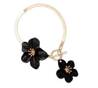 ZWWAAZHF Floral Anklet Lightweight 18g Alloy Jewelry Adjustable 27cm Summers Foot Chain Flower Anklet Accessory Fashion White Flowers Pendant