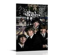 ZWWHUG I Feel Fine-the BeatlesAesthetic Canvas Wall Art Bedroom Decor Decorative Painting Wall Art Living Room Posters Bedroom Painting Frame-style12x18inch(30x45cm)