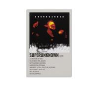 ZWWHUG Superunknown-SoundgardenAesthetic Canvas Wall Art Bedroom Decor Decorative Painting Wall Art Living Room Posters Bedroom Painting Unframe-style12x18inch(30x45cm)