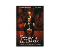 ZWWHUG The Devil's Advocate (1997 Film) Aesthetic Canvas Wall Art Bedroom Decor Decorative Painting Wall Art Living Room Posters Bedroom Painting Unframe-style20x30inch(50x75cm)
