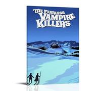 ZWWHUG The Fearless Vampire KillersAesthetic Canvas Wall Art Bedroom Decor Decorative Painting Wall Art Living Room Posters Bedroom Painting Frame-style08x12inch(20x30cm)