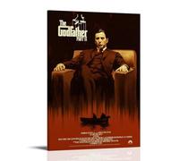 ZWWHUG The GodfatherAesthetic Canvas Wall Art Bedroom Decor Decorative Painting Wall Art Living Room Posters Bedroom Painting Frame-style16x24inch(40x60cm)