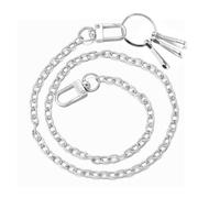 ZWWOGE 1 Piece Punk Trouser Chain, Hip Hop Handbag Chain, Metal Heavy Duty Wallet Chain, Gothic Wallet Chain for Jeans, Wallets, DIY Bag Making, Men and Women