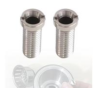 ZWWOGE Pack of 2 30 mm Kitchen Sink Basket Strainer Screw, Hollow Screw Sink, Strainer Kitchen Sieve Screw, Stainless Steel Drain Strainer Screw, Hollow Screw for Strainer Basket Valves, for Sinks