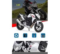 ZWXHN 1/10 Alloy Racing Motorcycle Model Diecasts Metal Street Motorcycles Model Collection Childrens Toy Gift For CB500F