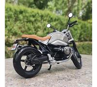 ZWXHN 1:12 Die Cast Motorcycle Model Toy Vehicle Collection Shork-Absorber Off Road Autocycle Toys Car For R NineT Scrambler R9T