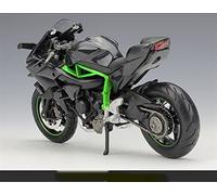 ZWXHN 1:12 Diecast Motorcycle Model Workable Shork-Absorber Toy For K&awasaki H2R For Children Gifts Toy Collection