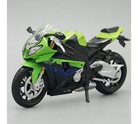 ZWXHN 1/12 Diecast Sport Motorcycle Model Toy Replica With Sound & Light For Children's Gifts Adult Collection For S1000RR