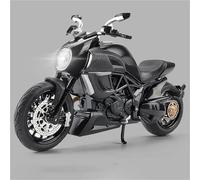 ZWXHN 1:12 For D&ucati Diavel Carbon Red Die Cast Vehicles Collectible Hobbies Motorcycle Model Toys Birthday Gift For Children