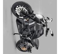 ZWXHN 1/12 For D&ucati Diavel Carbon Red Die Cast Vehicles Collectible Hobbies Sound And Light Motorcycle Model Toys