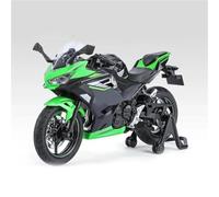 ZWXHN 1:12 For K&awasaki For Ninja 400 Motorcycle Die-cast Model - Sound & Light Effects - Authentic Details - Fun For Kids & Motorcycle Lovers
