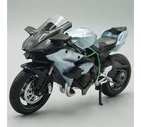 ZWXHN 1:12 For K&awasaki For Ninja H2 Diecast Motorcycle Model Toy Sport Bike With Sound & Light For Children's Gifts Adult Collection