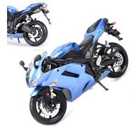 ZWXHN 1:12 For K&awasaki For Ninja ZX-6R Blue Die Cast Vehicles Collectible Hobbies Motorcycle Model Toys