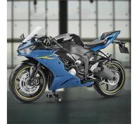 ZWXHN 1:12 For K&awasaki For Ninja ZX6R ZX-6R Motorcycle Model Toy Vehicle Collection Autobike Shork-Absorber Off Road Autocycle Toys Car