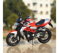 ZWXHN 1:12 For MV For Agusta Brutale 1090RR Alloy Motorcycle Model Diecast Metal Toy Motorcycle Model Simulation Collection Kids Gifts