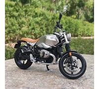 ZWXHN 1/12 For R NineT Scrambler R9T Die Cast Motorcycle Model Toy Vehicle Collection Shork-Absorber Off Road Autocycle Toys Car
