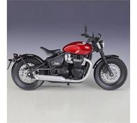ZWXHN 1:12 For T&riumph Bonneville Bobber Mock-up Alloy Motorcycle Model Toy Gift Set