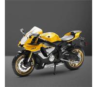 ZWXHN 1:12 For Y&amaha YZF-R1 YZFR1 With Base Alloy Die-cast Car Motorcycle Model, Toy Gift Giving, Die-cast Static Motorcycle Model