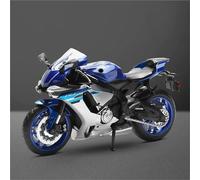 ZWXHN 1:12 For Y&amaha YZF-R1 YZFR1 With Base Alloy Die-cast Car Motorcycle Model, Toy Gift Giving, Die-cast Static Motorcycle Model