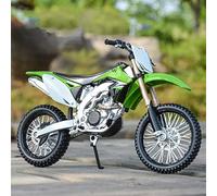 ZWXHN 1/12 Green Die Cast Vehicles Collectible Hobbies Motorcycle Model Kids Toys For K&awasaki KX 450F