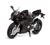 ZWXHN 1:12 Motorcycle Model Diecast Alloy Locomotive Model Metal Car Living Room Home Decor Kids Boys Gifts For D&ucati V4S