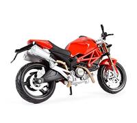 ZWXHN 1/12 Red Die Cast Vehicles Collectible Hobbies Motorcycle Model Toys For D&ucati Monster 696